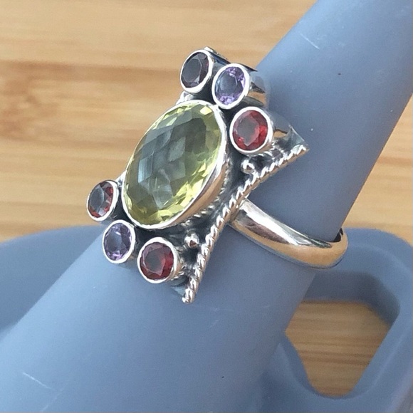 $122 Limited Edition Nicky Butler Estate Ring  Size 10   #70/600   NB 925 INDIA - Picture 3 of 5